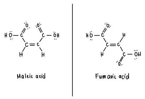 [Solved] Maleic acid and fumaric acid are geometric isomers of each other... | Course Hero