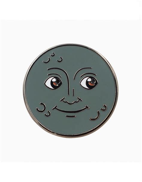 Moon Emoji Staring New/Full Moon Face Emojis Sticker