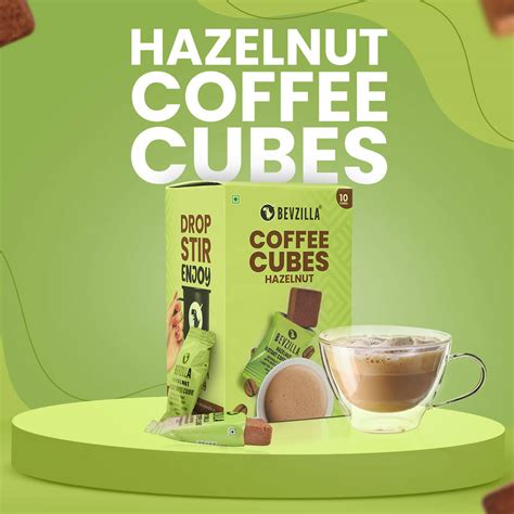 Buy Bevzilla Hazelnut Coffee Cubes Online at Best Price
