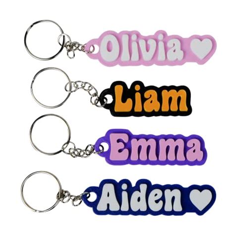Image result for Personalized Keychains with Names