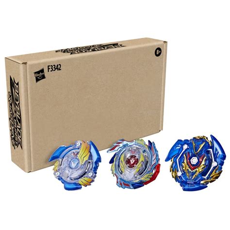 Buy Hasbro Beyblade Burst Evolution Trio Valtryek 3 Pack - Genesis ...