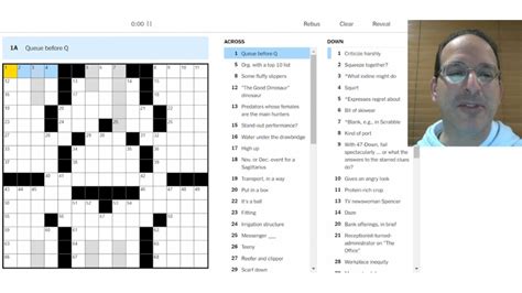 Actor Harrison (5) / Hubbub (5) 🔥📉🔥Thursday New York Times Crossword ...