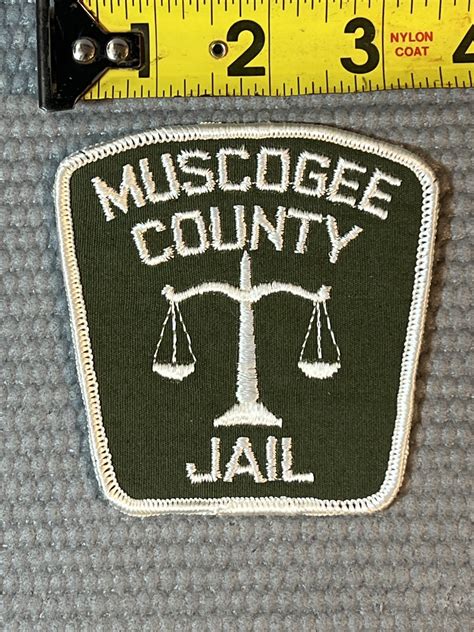 MUSCOGEE COUNTY CO GA JAIL SHERIFF DEPT CORRECTIONAL OFFICER patch | eBay