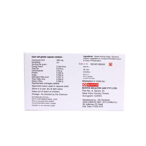 Vaio Q300 Capsule 10's Price, Uses, Side Effects, Composition - Apollo ...