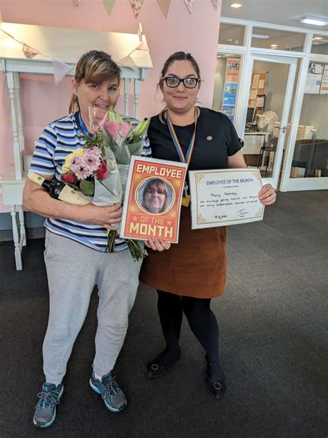 Meet our employee of the month Mary . Mary is a dedicated and valuable ...