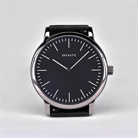 Defakto Watch Manufactory Minimal Design Bauhaus Watches - Defakto Uhren