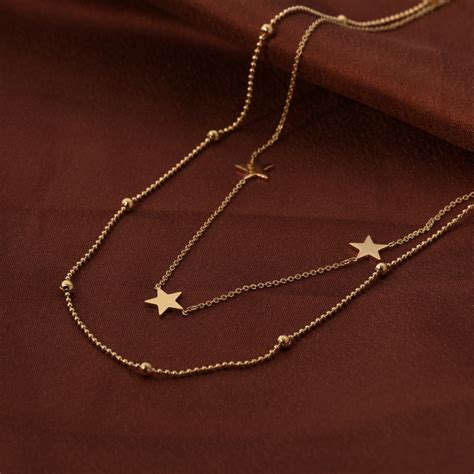 Cosmic Beads and Stars Necklace | Necklace |Palmonas – PALMONAS