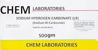 Sodium Bicarbonate (Sodium Hydrogen Carbonate) 500gm HIGH GRADE ...