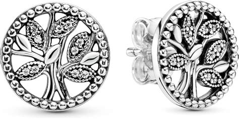 Buy Pandora Jewelry - Sparkling Family Tree Stud Cubic Zirconia ...