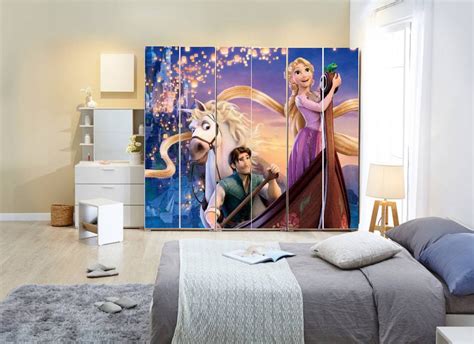 Rapunzel Self Adhesive Sticker For Wardrobe – Myindianthings