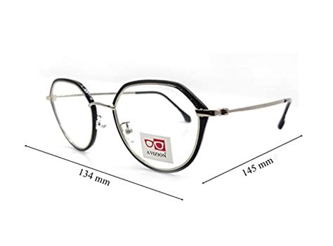 Buy A VIZION Unisex Zero Number Spectacles With Blue Cut(Blue-Ray ...