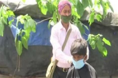 This Man Is Giving Free Haircuts To Underprivileged Children In Mumbai ...