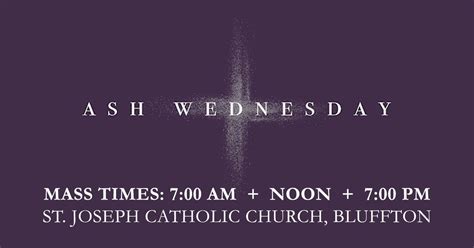 Ash Wednesday, 1300 North Main Street, Bluffton, IN, United States ...