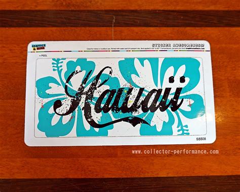 ハワイ Hawaii ハイビスカス バンパーステッカー | US & Hawaii GOODS,Sticker/ステッカー ...