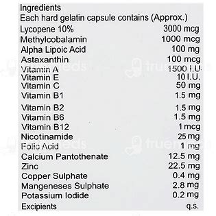 Bionerve Gold Capsule 10 - Uses, Side Effects, Dosage, Price | Truemeds