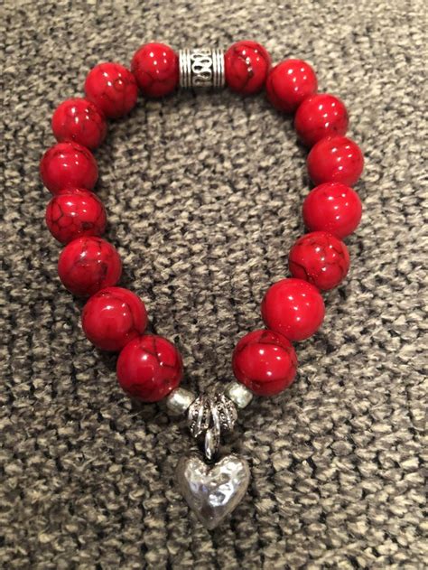 beaded valentine bracelets