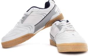 NIVIA Super Court II Badminton Shoes For Men - Buy White, Blue Color ...