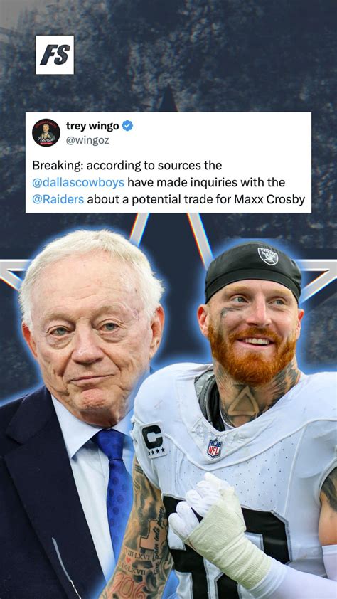 Jerry Jones Eyeing Maxx Crosby Trade?! 😲