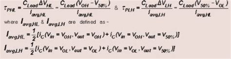 Propagation Delay Calculation of CMOS Inverter - Electrical Engineering ...
