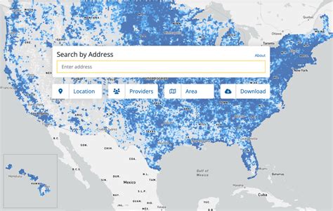 Image result for High Speed Internet Coverage Map