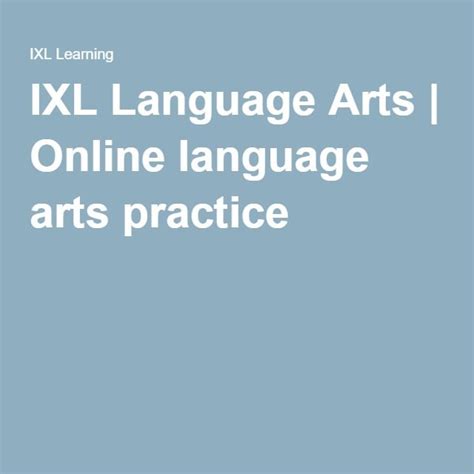 Image result for IXL Language Arts Tutorial