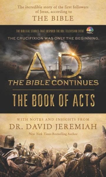 A.D. The Bible Continues: The Book Of Acts by Dr. David Jeremiah ...