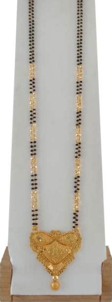 1 Gram Gold Plated Mangalsutra - Buy 1 Gram Gold Plated Mangalsutra ...