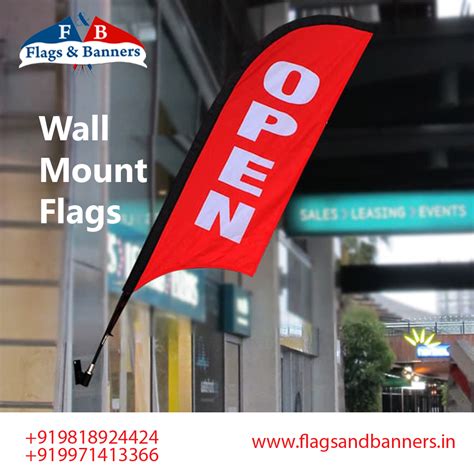 Wall Mount Flags