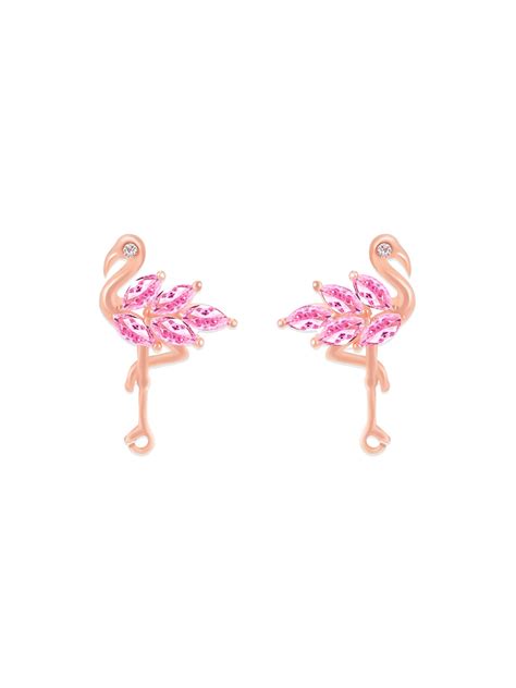 Pink Flamingo Studs – Drama Jewelry