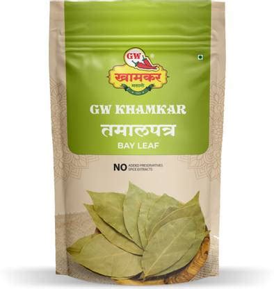 GW Khamkar Tamalpatra/ Indian Bay Leaf/ Tej Patta Long Leaf,100 grams ...