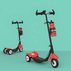 Fun Ride FunRide Kids Scooter - RUSH Three Wheel Kick Scooters for Boys ...