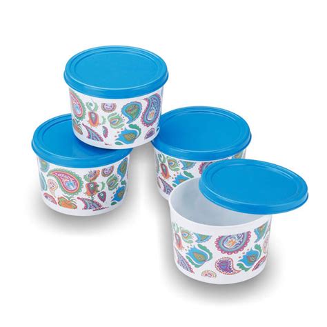 Plastic Containers with Lids Round – Durable & Versatile | Oliveware India