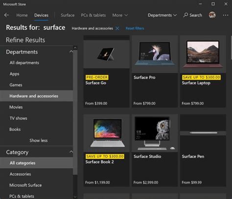 Image result for Microsoft Tool App Store Setting