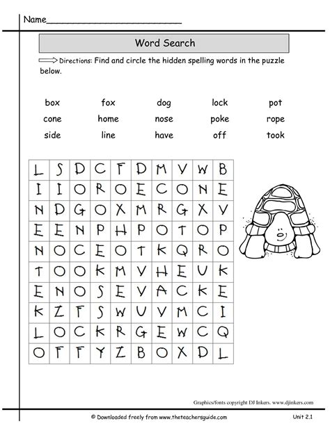 Printable Worksheets For 2Nd Grade