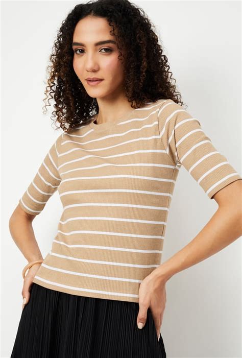 Buy Stylish T-Shirts for Women Online in India | Max Fashion