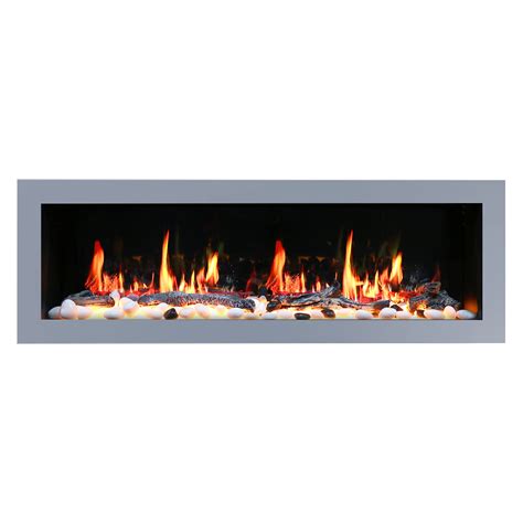 Buy Litedeer Gloria II 58-in Recess Wall e Electric Fireplace with WiFi ...