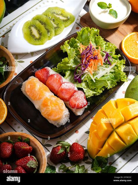 Raw inspired dish hi-res stock photography and images - Alamy
