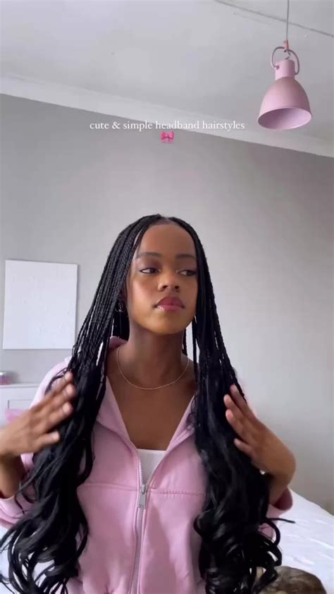 Headband Styles with Braids