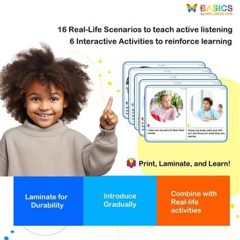 Being a Good Listener – Social Story for Kids’ Communication