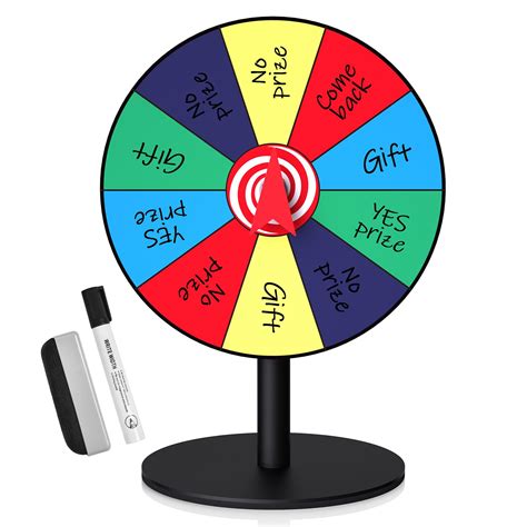 Xvmeimym 2 Year Old Kids 8 Inches Spinning Prize Wheel | Desertcart INDIA