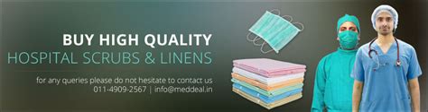 Buy Hospital Scrubs and Linens Online in India