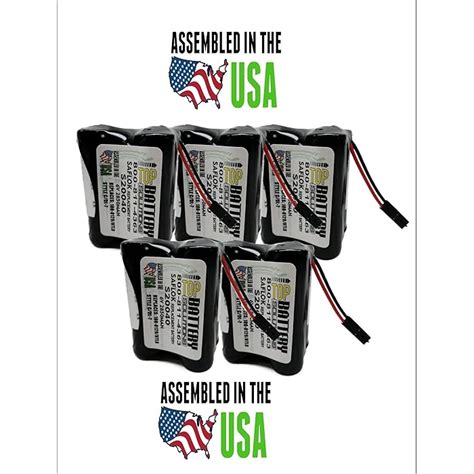 Buy 5pc Saflok S20040 Door Lock Batteries - DL-7 Interstate / Saflok ...