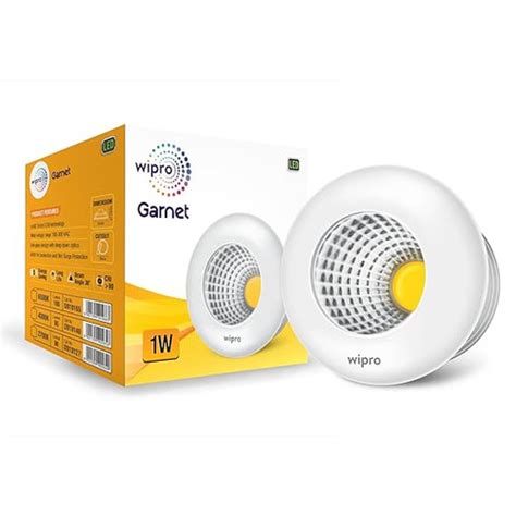 Wipro Aluminium Garnet 1W Led Cabinet Cob | Elesto| Havells