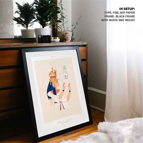 Portrait of Queen Tiye wife of Amenhotep III: Buy Egyptian Paintings ...