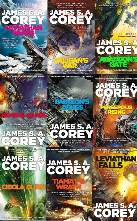 James S A Corey Expanse Series 9 Hardcover Collection Set by James S.A ...