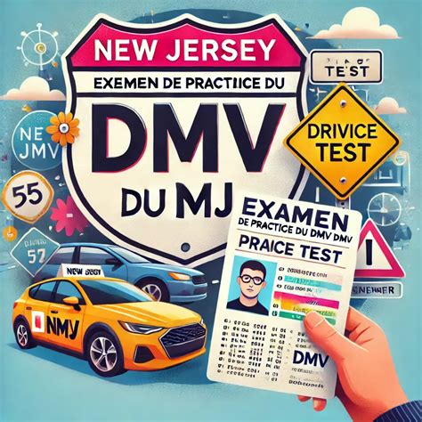 NJ DMV Practice Test In French 2025 Test Pratique De Permis Du New Jersey