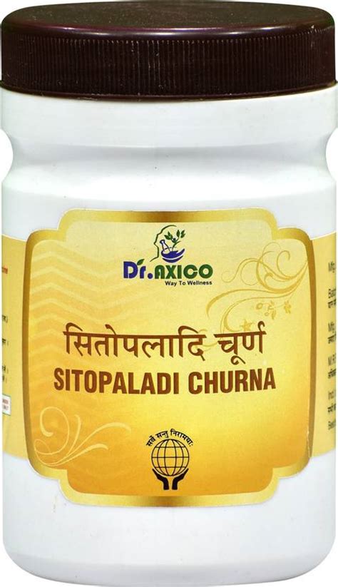 Dr.Axico Sitopaladi Churna For Cough, Poor Digestion, Fever, and Nose ...