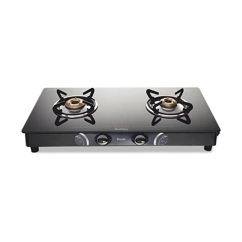 Preethi Gleam 2B Glass Top Gas Stove | mykit | Buy online | Buy Preethi ...