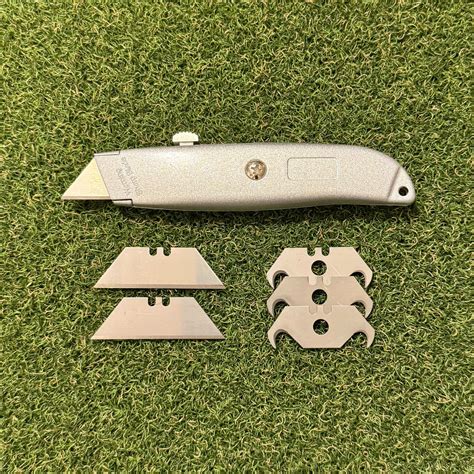 Retractable Utility Knife w/ Straight & Hook Blades – The Golf Club Trader