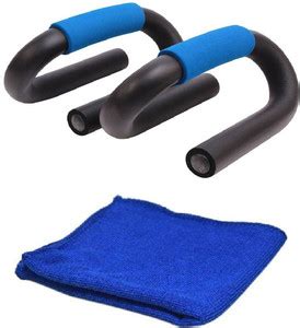 COMODO Rubbercoated Rubbercoated Pushup Stand Push-up Bar with ...